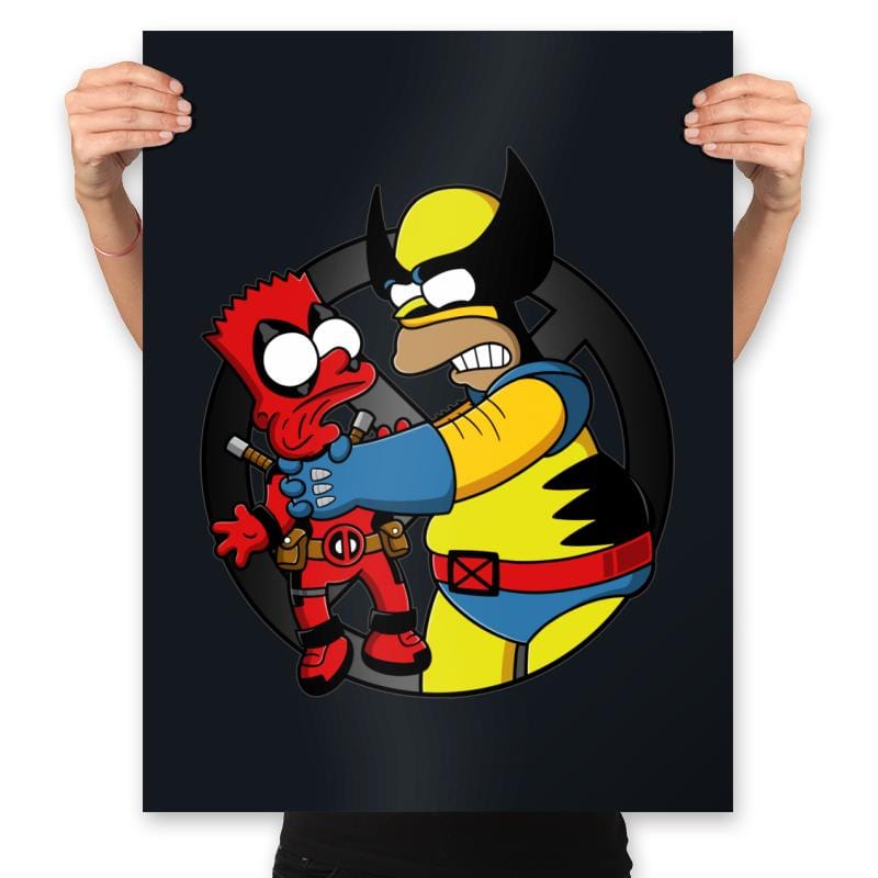 Why You Little Wade - Prints Posters RIPT Apparel 18x24 / Black