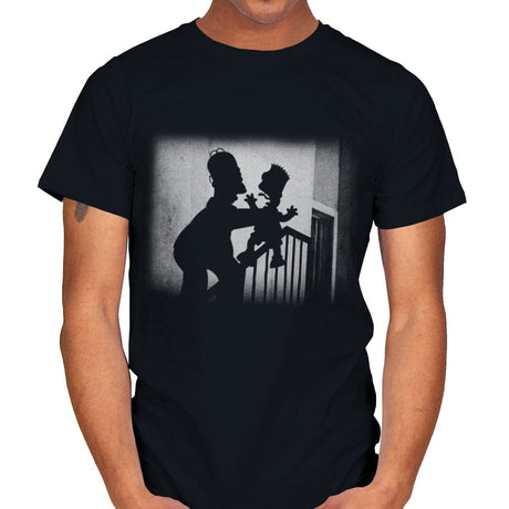 Why You Littlesferatu - Mens T-Shirts RIPT Apparel Small / Black