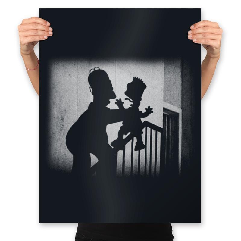 Why You Littlesferatu - Prints Posters RIPT Apparel 18x24 / Black