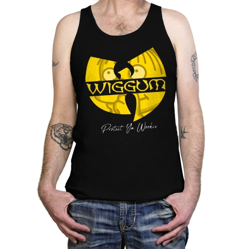 Wiggum Clan - Tanktop Tanktop RIPT Apparel X-Small / Black