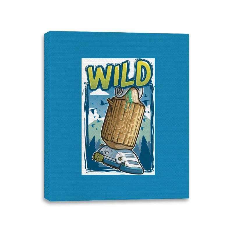 Wild - Canvas Wraps Canvas Wraps RIPT Apparel 11x14 / Sapphire