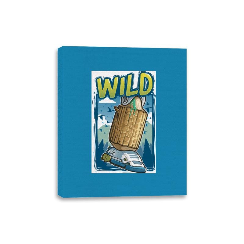 Wild - Canvas Wraps Canvas Wraps RIPT Apparel 8x10 / Sapphire