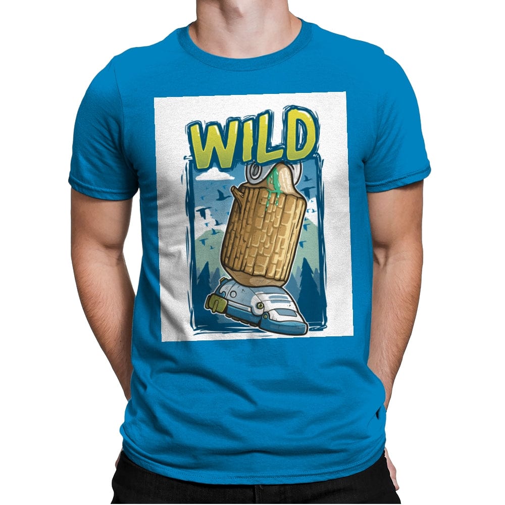 Wild - Mens Premium T-Shirts RIPT Apparel Small / Turqouise