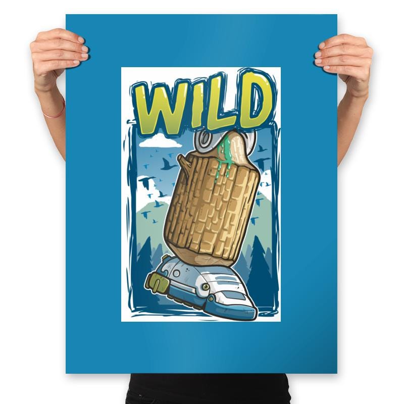 Wild - Prints Posters RIPT Apparel 18x24 / Sapphire