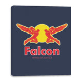 Wings Of Justice - Canvas Wraps Canvas Wraps RIPT Apparel 16x20 / Navy