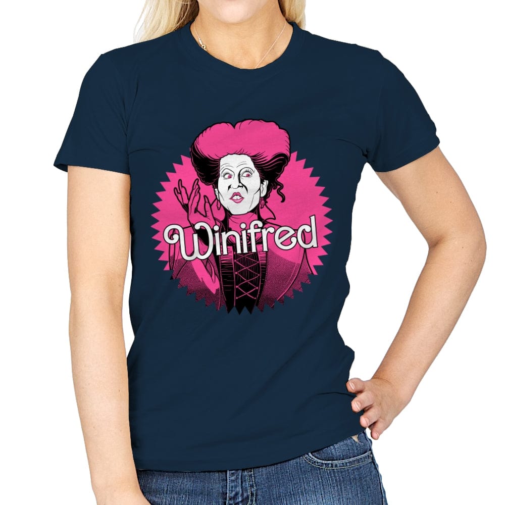 Winifred - Womens T-Shirts RIPT Apparel Small / Navy