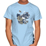 Winston Kong Exclusive - Mens T-Shirts RIPT Apparel Small / Light Blue