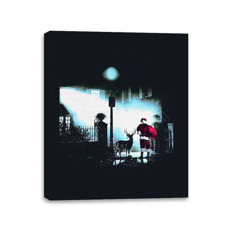 Winter Nightmare - Canvas Wraps Canvas Wraps RIPT Apparel 11x14 / Black