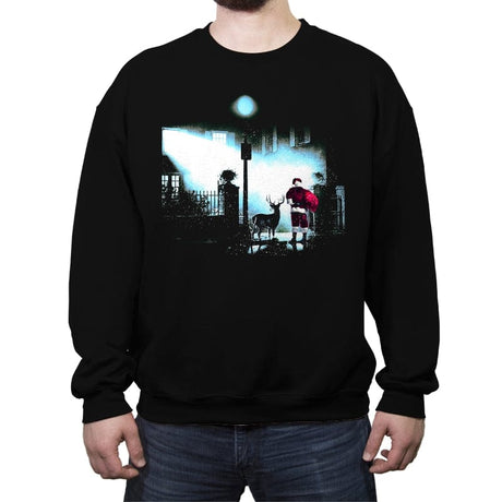 Winter Nightmare - Crew Neck Sweatshirt Crew Neck Sweatshirt RIPT Apparel Small / Black