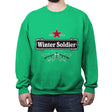 Winter Soldier Lager - Crew Neck Sweatshirt Crew Neck Sweatshirt RIPT Apparel Small / Irish Green