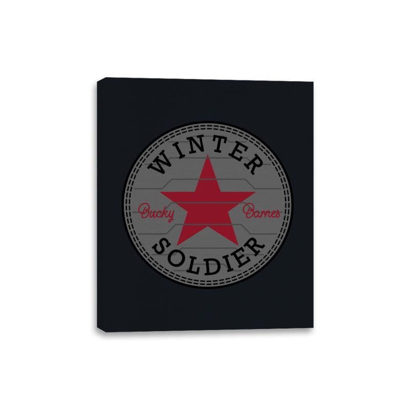 Winter Star - Canvas Wraps Canvas Wraps RIPT Apparel 8x10 / Black