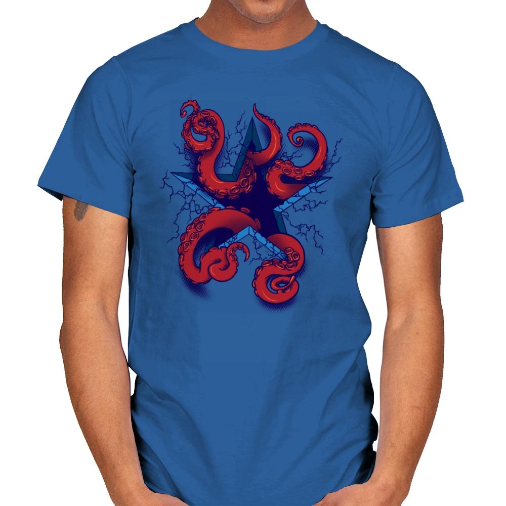 Winter Star - Mens T-Shirts RIPT Apparel Small / Royal