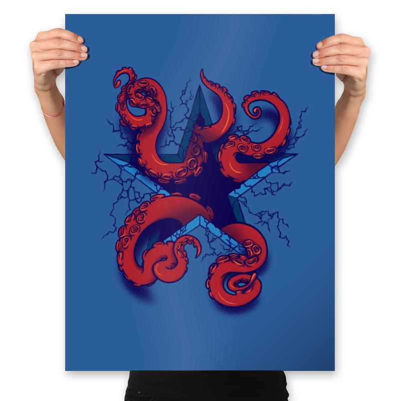 Winter Star - Prints Posters RIPT Apparel 18x24 / Royal