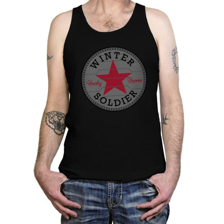 Winter Star - Tanktop Tanktop RIPT Apparel X-Small / Black