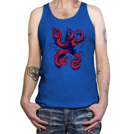 Winter Star - Tanktop Tanktop RIPT Apparel X-Small / True Royal