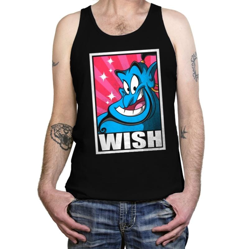 WISH! - Tanktop Tanktop RIPT Apparel X-Small / Black