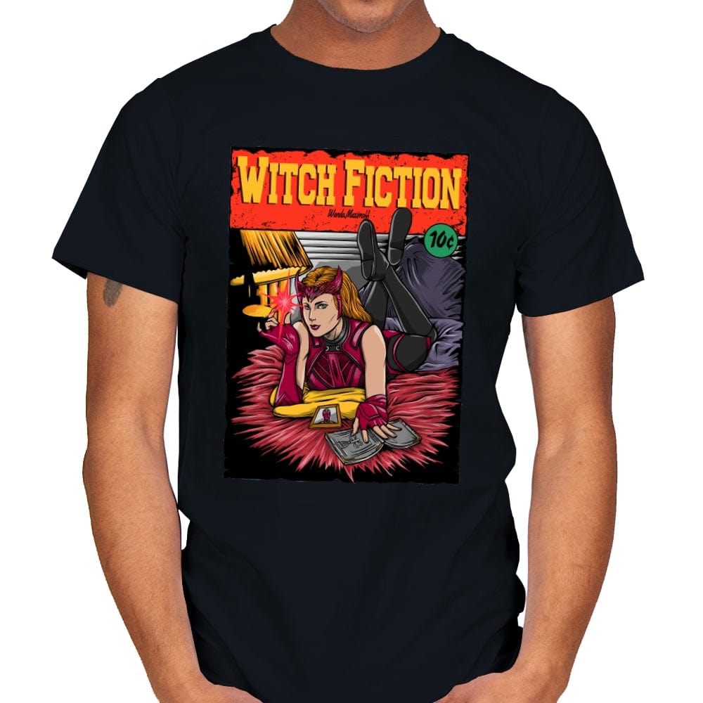 Witch Fiction - Mens T-Shirts RIPT Apparel Small / Black