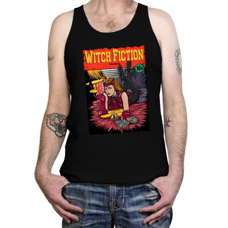 Witch Fiction - Tanktop Tanktop RIPT Apparel X-Small / Black