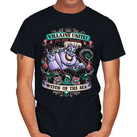 Witch of the Sea - Mens T-Shirts RIPT Apparel Small / Black