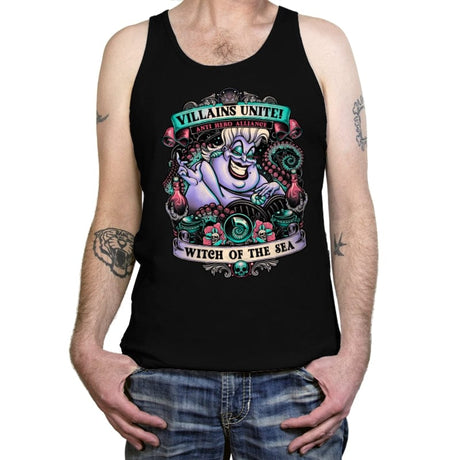 Witch of the Sea - Tanktop Tanktop RIPT Apparel X-Small / Black