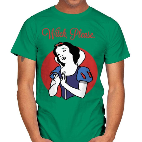 Witch, Please - Mens T-Shirts RIPT Apparel Small / Kelly