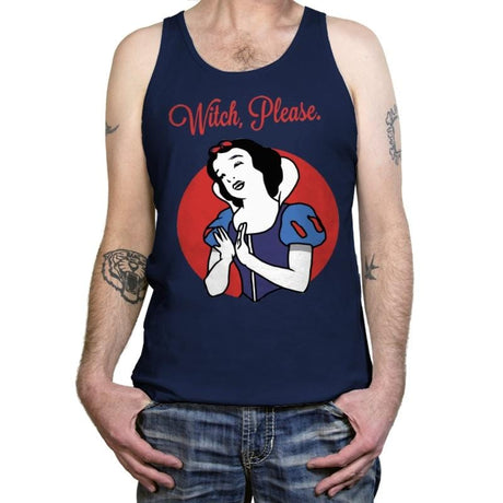 Witch, Please - Tanktop Tanktop RIPT Apparel X-Small / Navy