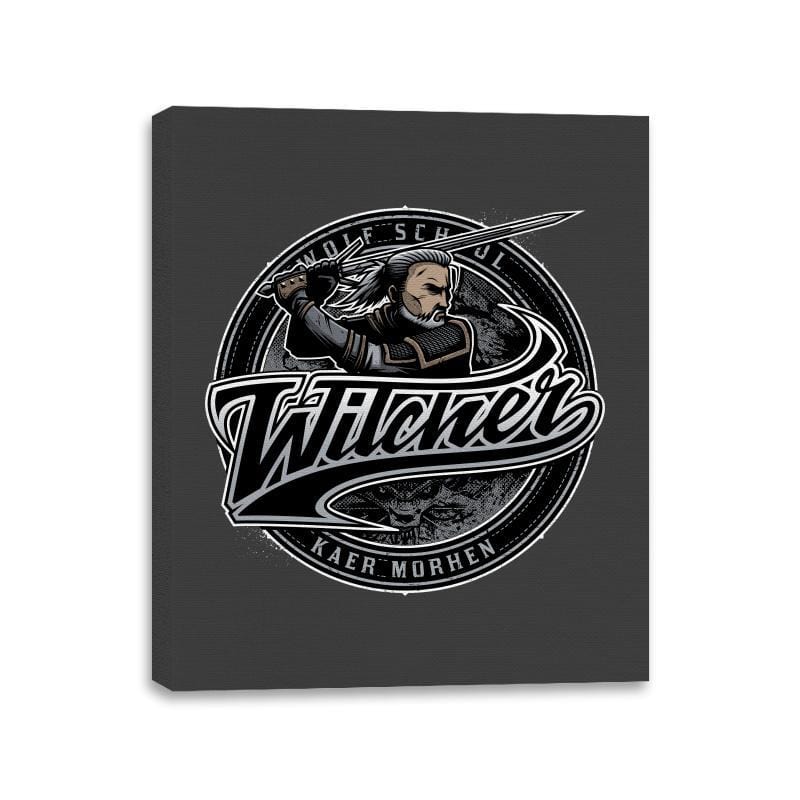 Witcher Team - Canvas Wraps Canvas Wraps RIPT Apparel 11x14 / Charcoal