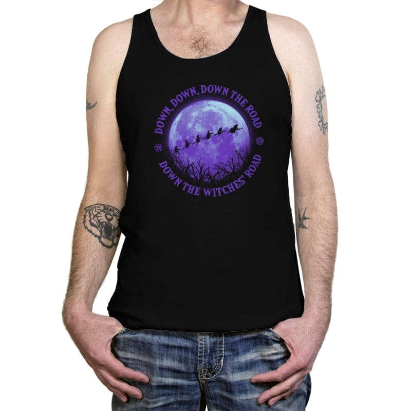 Witches' Moon - Tanktop Tanktop RIPT Apparel X-Small / Black