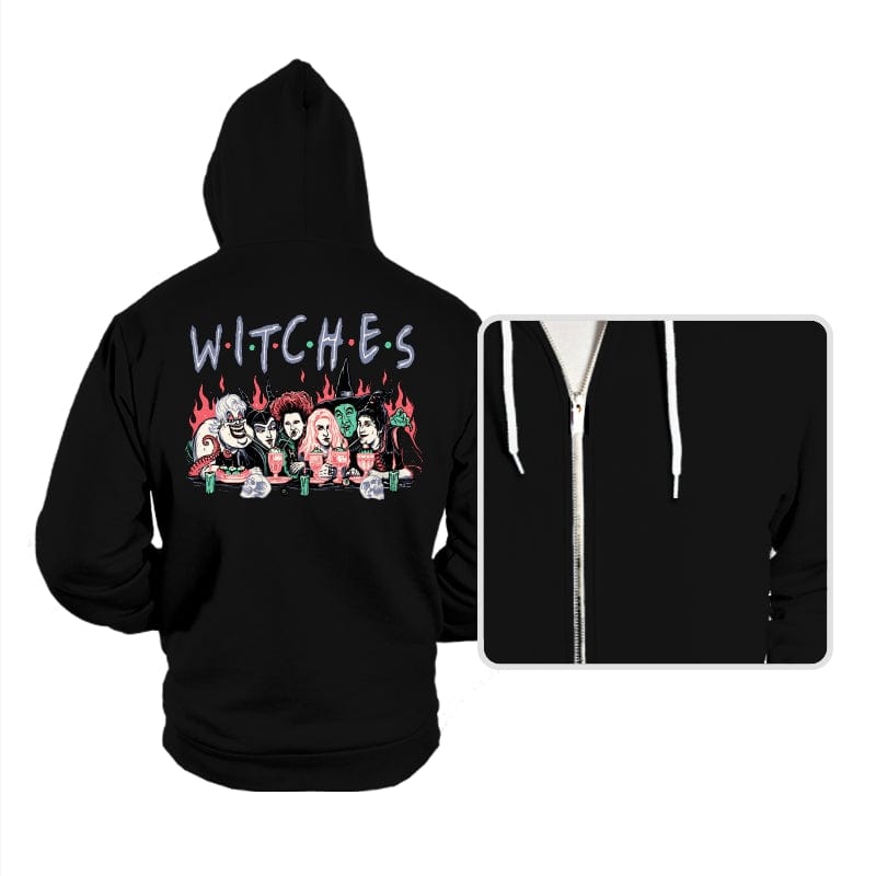 Witches Party - Hoodies Hoodies RIPT Apparel Small / Black