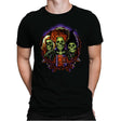 Witches Skulls - Mens Premium T-Shirts RIPT Apparel Small / Black