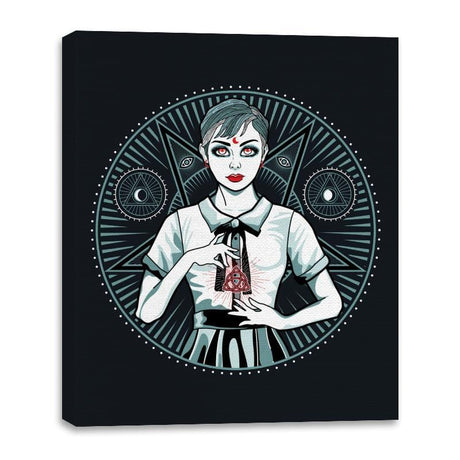 Witching Hour - Canvas Wraps Canvas Wraps RIPT Apparel 16x20 / Black