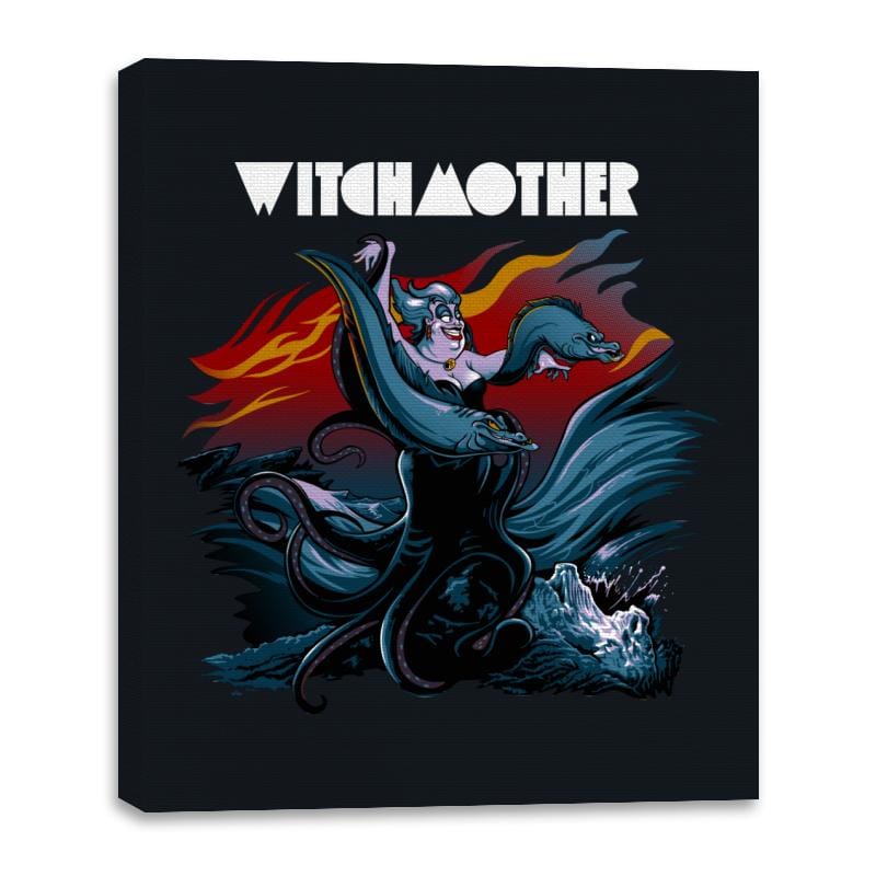 Witchmother - Canvas Wraps Canvas Wraps RIPT Apparel 16x20 / Black