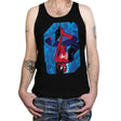 With Great Power Tiles - Tanktop Tanktop RIPT Apparel X-Small / Black