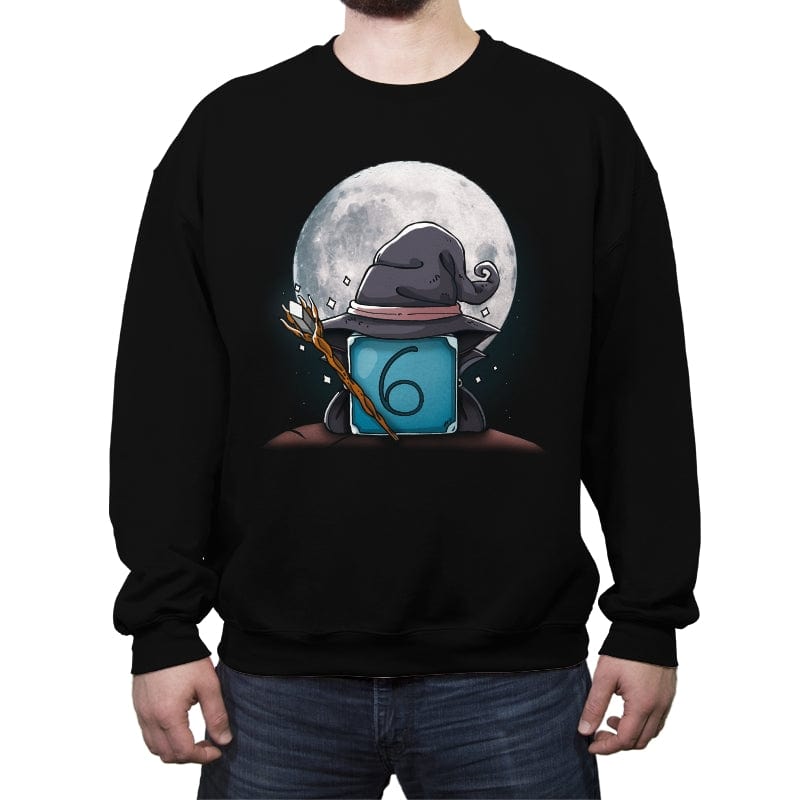 Wizard - Crew Neck Sweatshirt Crew Neck Sweatshirt RIPT Apparel Small / Black