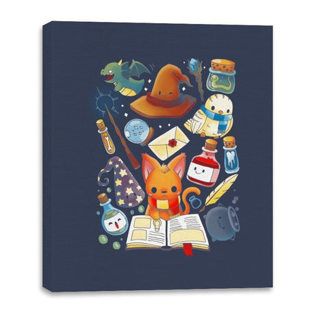 Wizard Stuff - Canvas Wraps Canvas Wraps RIPT Apparel 16x20 / Navy