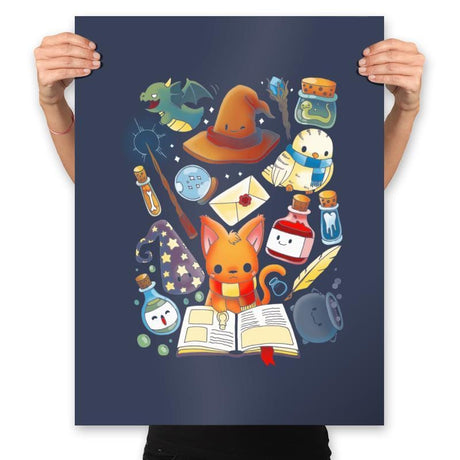 Wizard Stuff - Prints Posters RIPT Apparel 18x24 / Navy