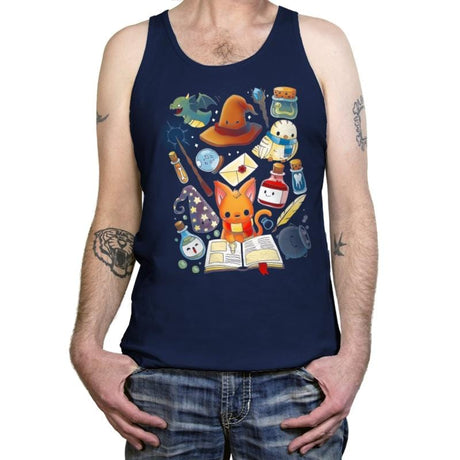 Wizard Stuff - Tanktop Tanktop RIPT Apparel X-Small / Navy