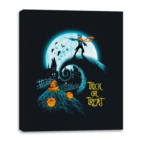 Wizardry Night - Canvas Wraps Canvas Wraps RIPT Apparel 16x20 / Black