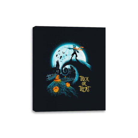 Wizardry Night - Canvas Wraps Canvas Wraps RIPT Apparel 8x10 / Black