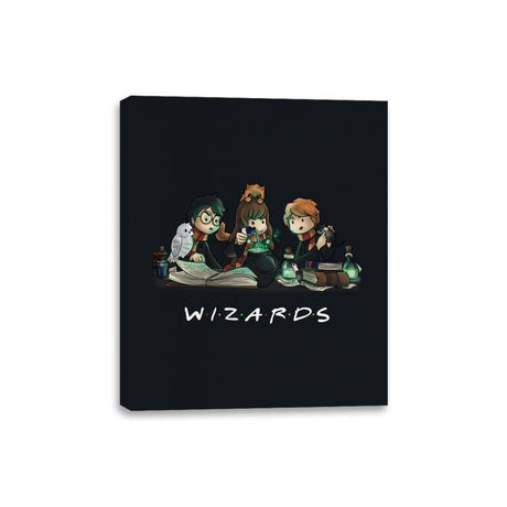 WIZARDS - Canvas Wraps Canvas Wraps RIPT Apparel 8x10 / Black