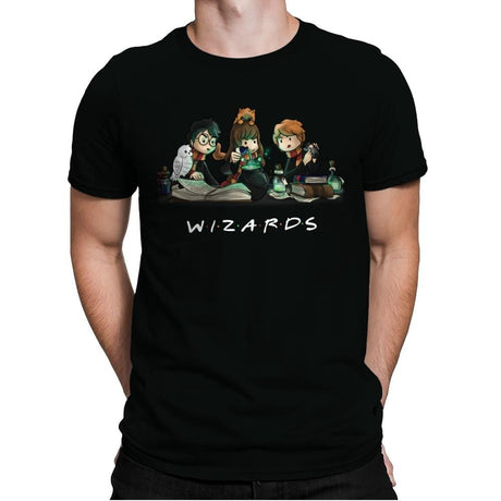 WIZARDS - Mens Premium T-Shirts RIPT Apparel Small / Black