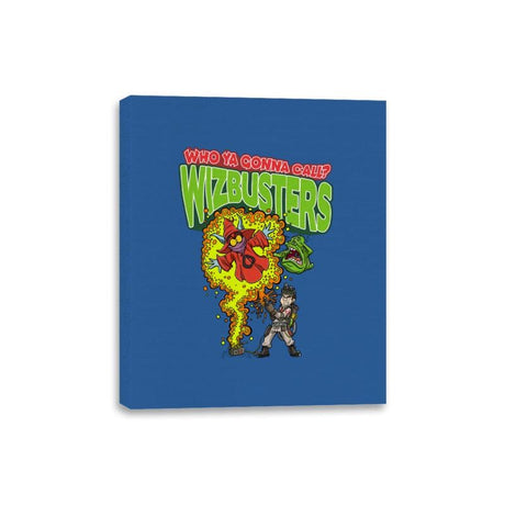 Wizbusters - Canvas Wraps Canvas Wraps RIPT Apparel 8x10 / Royal