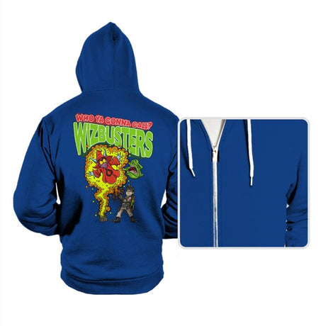 Wizbusters - Hoodies Hoodies RIPT Apparel Small / True Royal