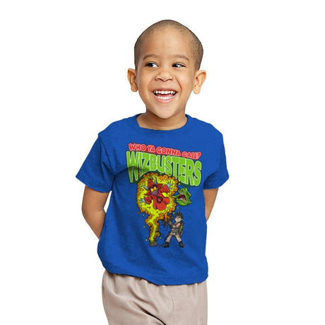 Wizbusters - Youth T-Shirts RIPT Apparel X-small / Royal