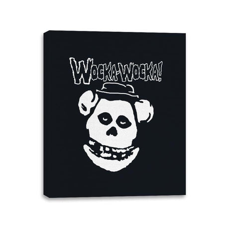 Wocka-Wocka! - Shirt Club - Canvas Wraps Canvas Wraps RIPT Apparel 11x14 / Black