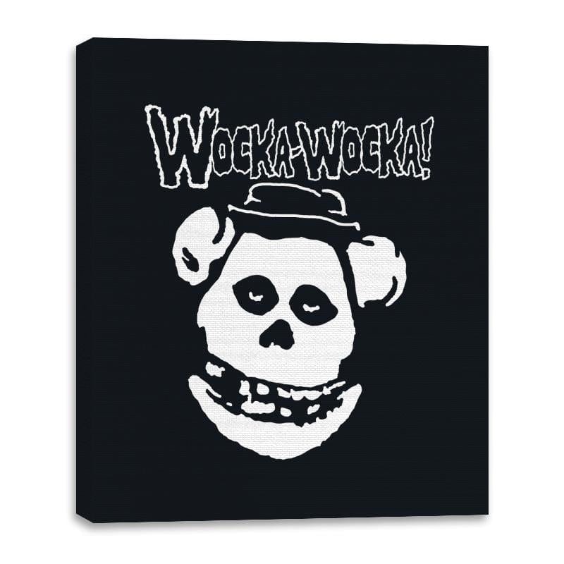 Wocka-Wocka! - Shirt Club - Canvas Wraps Canvas Wraps RIPT Apparel 16x20 / Black