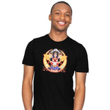 Wonder Moon  - Mens T-Shirts RIPT Apparel Small / Black