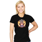 Wonder Moon  - Womens T-Shirts RIPT Apparel Small / Black