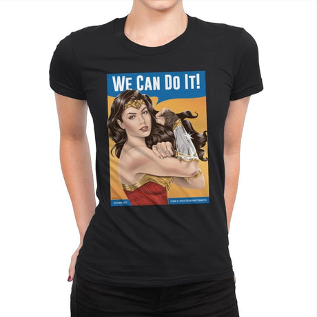 Wonder Riveter - Best Seller - Womens Premium T-Shirts RIPT Apparel Small / Black