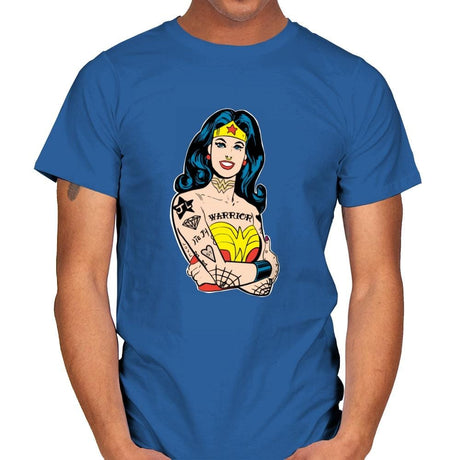 Wonderful Gal - Mens T-Shirts RIPT Apparel Small / Royal